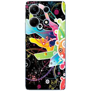 Capa Adesivo Skin058 Verso Para Infinix Note 30 4G