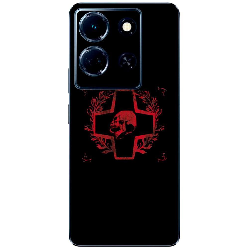 Capa Adesivo Skin023 Verso Para Infinix Note 30 5G