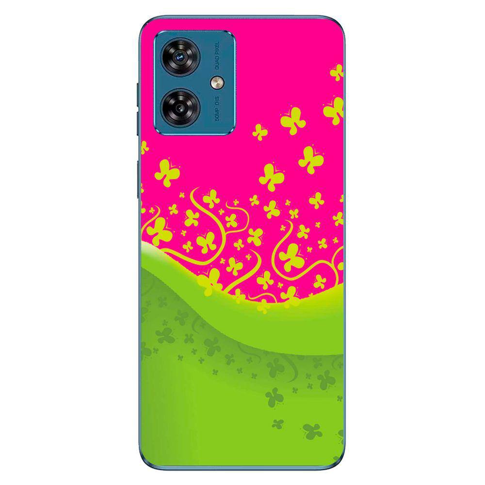 Capa Adesivo Skin358 Verso Para Motorola Moto G54