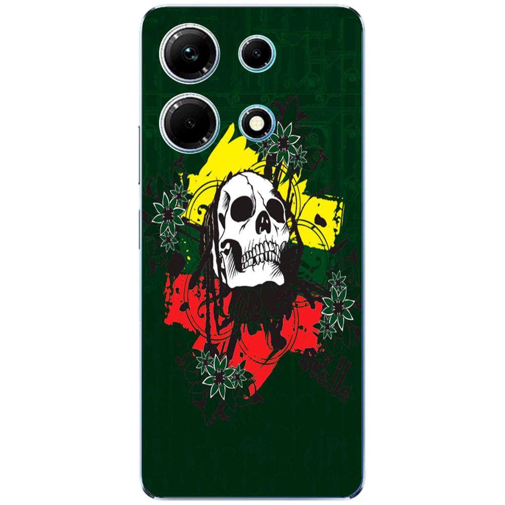 Capa Adesivo Skin024 Verso Para Infinix Note 30 4G