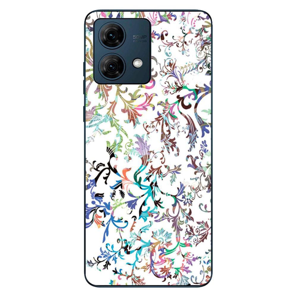 Capa Adesivo Skin106 Verso Para Motorola Moto G84