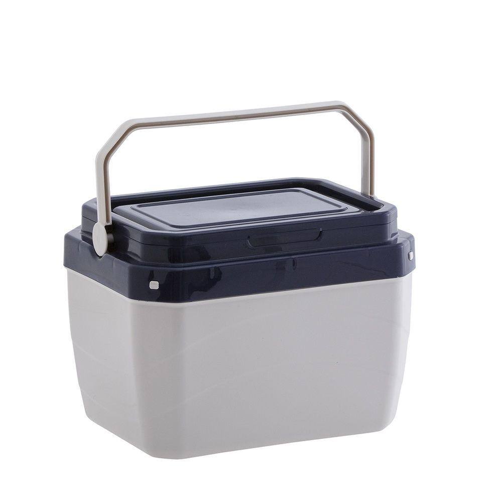 Caixa Térmica Cooler Cinza 6 Litros com Alça Paramount