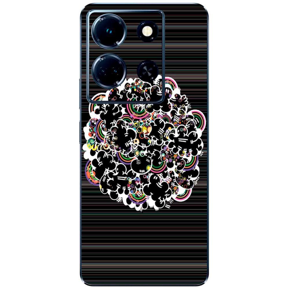 Capa Adesivo Skin110 Verso Para Infinix Note 30 5G