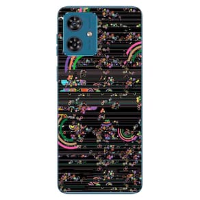 Capa Adesivo Skin006 Verso Para Motorola Moto G54