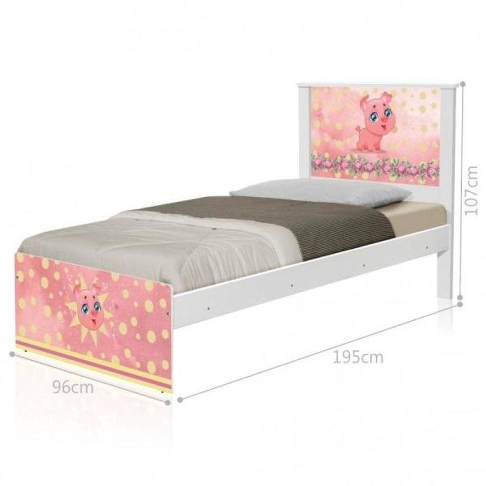 Cama Solteiro BarceloPig