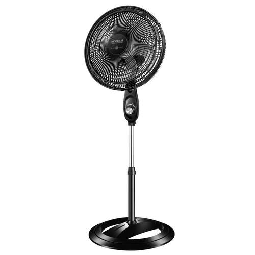 Ventilador de Coluna Mondial Super Power 6 Pás 40cm 220v Preto Prata VSP-40C-NB