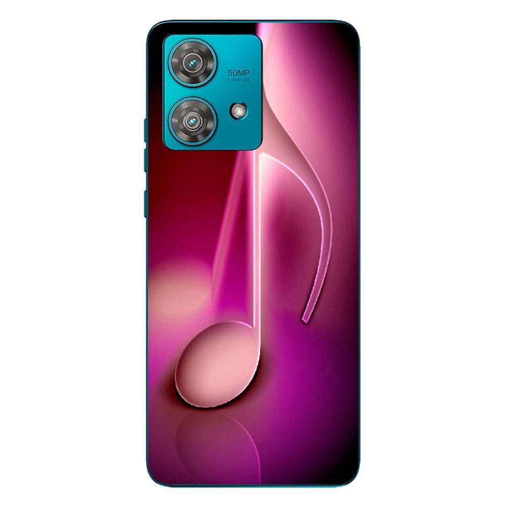 Capa Adesivo Skin376 Verso Para Motorola Edge 40 Neo