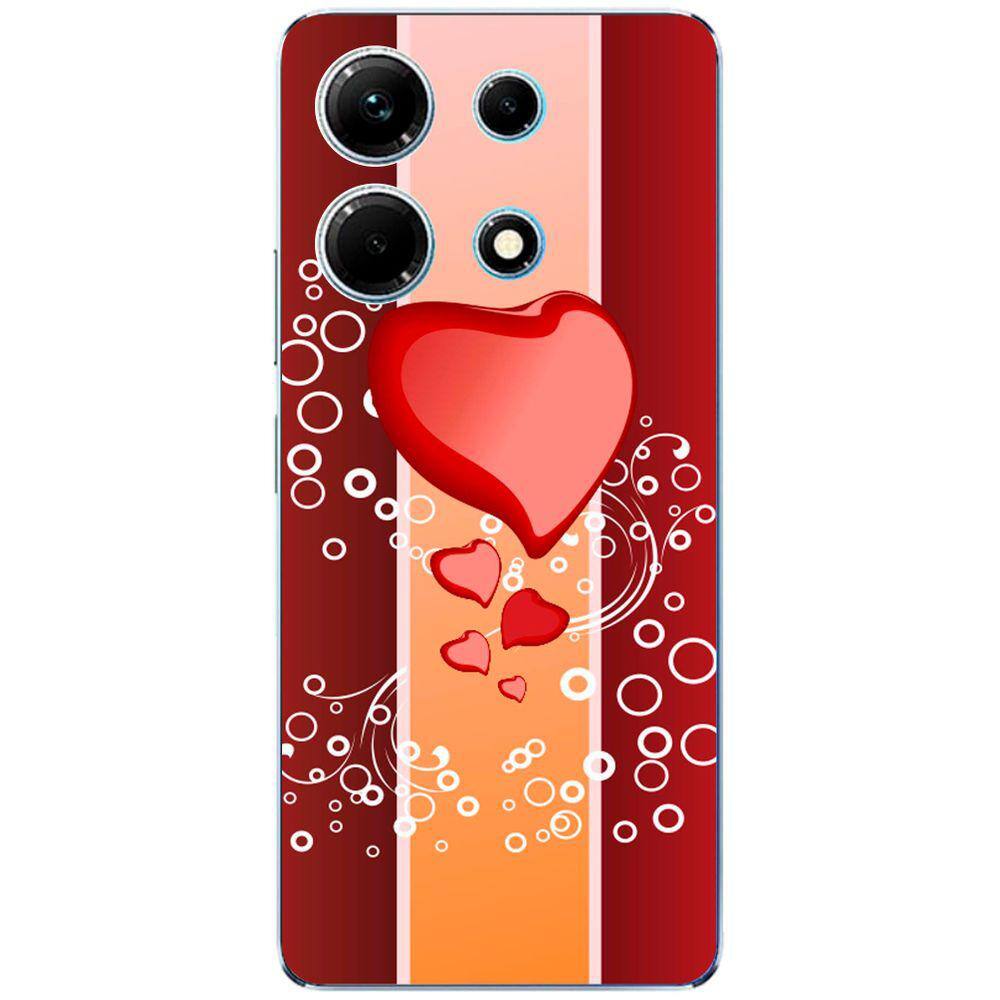 Capa Adesivo Skin372 Verso Para Infinix Note 30 4G