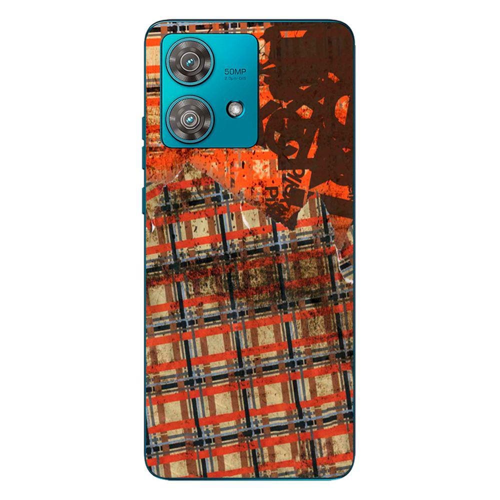 Capa Adesivo Skin194 Verso Para Motorola Edge 40 Neo