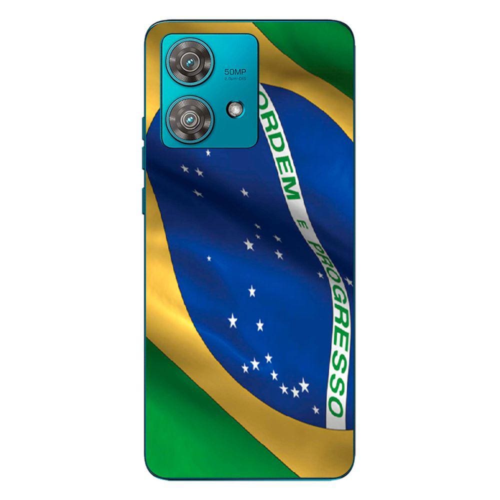 Capa Adesivo Skin628 Verso Para Motorola Edge 40 Neo