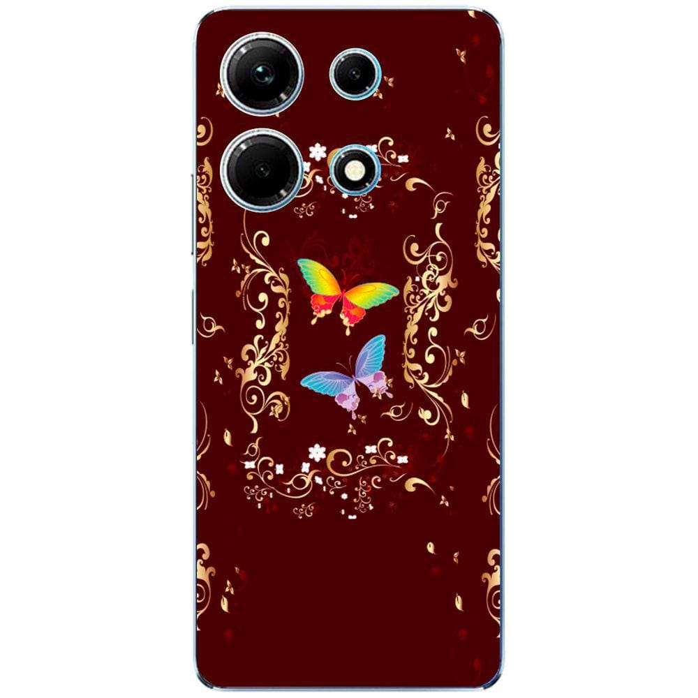 Capa Adesivo Skin375 Verso Para Infinix Note 30 4G