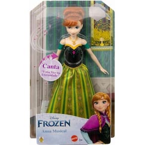 Boneca Disney Frozen ANNA Cantora Mattel HPD94