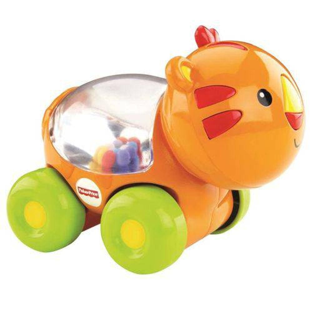 Veiculo dos Animais Fisher Price Tigre Mattel BGX29