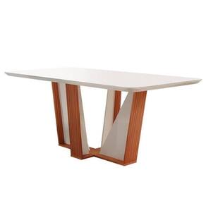 Mesa de Jantar Moderna 1,35x0,90m - Veneza - LJ Móveis