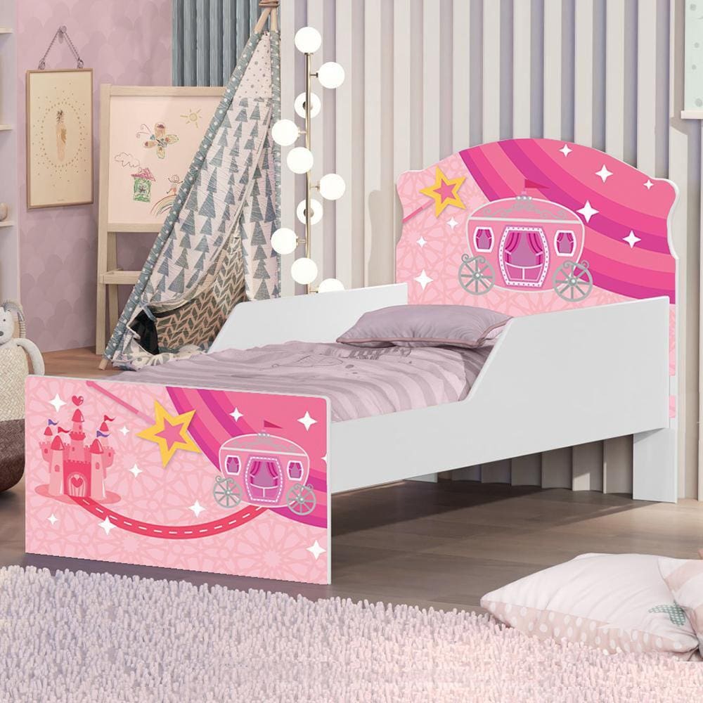 Mini Cama Carruagem Princesa
