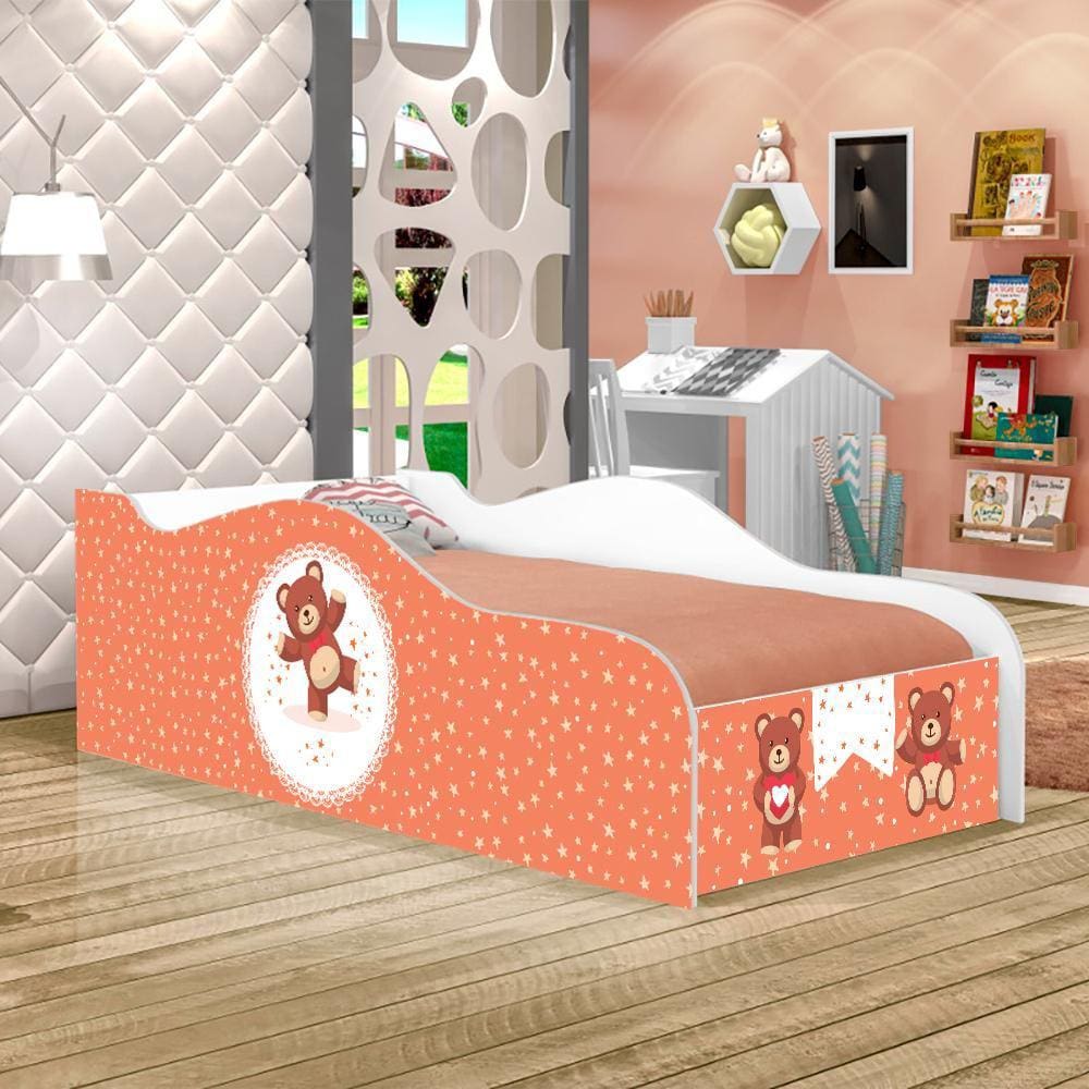 Mini Cama Fun Ursinho de Pelúcia