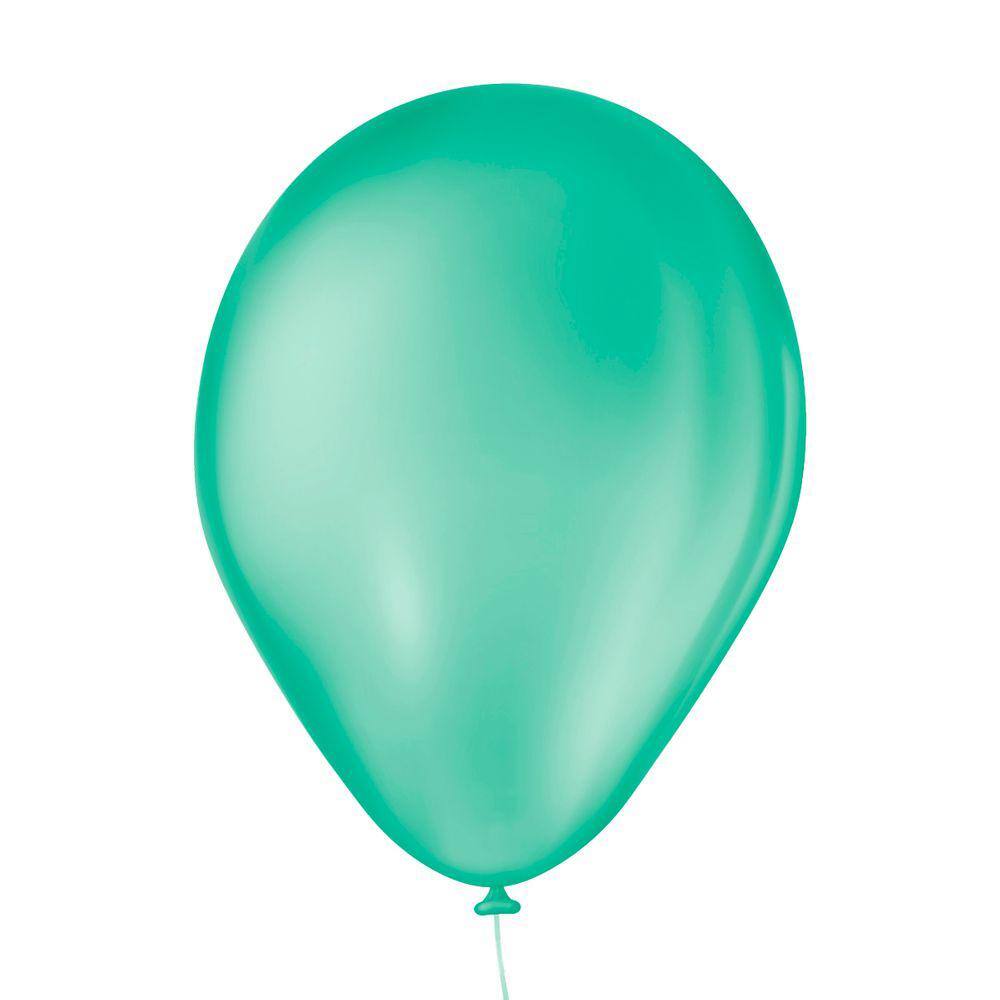 Balão São Roque Tiffany Liso 7 Polegadas - 50 unidades