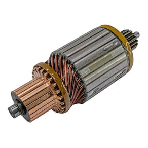 Induzido Motor De Partida Atlas Copco Escavadeira 1404ZW 150W Deutz Trator M130 Man 24V 15 Estrias - ZEN - 24072