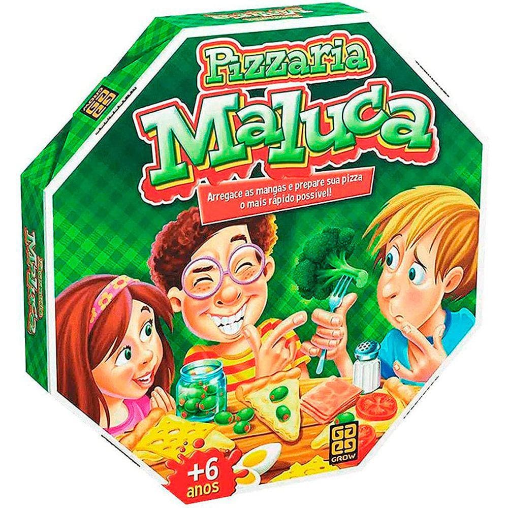 Jogo de Tabuleiro Pizzaria Maluca - 01283 - Grow