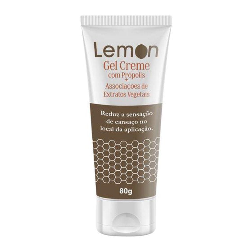 Lemon Gel Creme Propolis+Ext Vegetais 80Gr