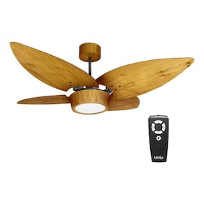 Ventilador Teto Madeira C/ Controle Remoto 122cm 127v - Cuba