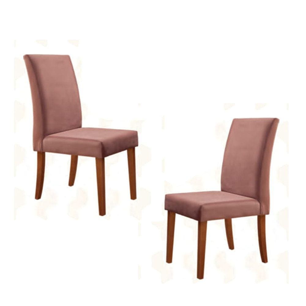 Cadeiras para Mesa de Jantar Estofada - Roma - Art Salas