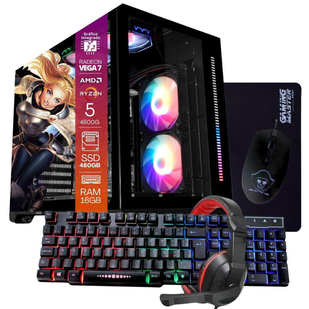 KIT REDRAGON GAMING ESSENTIALS 4 EN 1 TECLADO + MOUSE + MOUSE PAD +  AUDIFONO - Jhankor