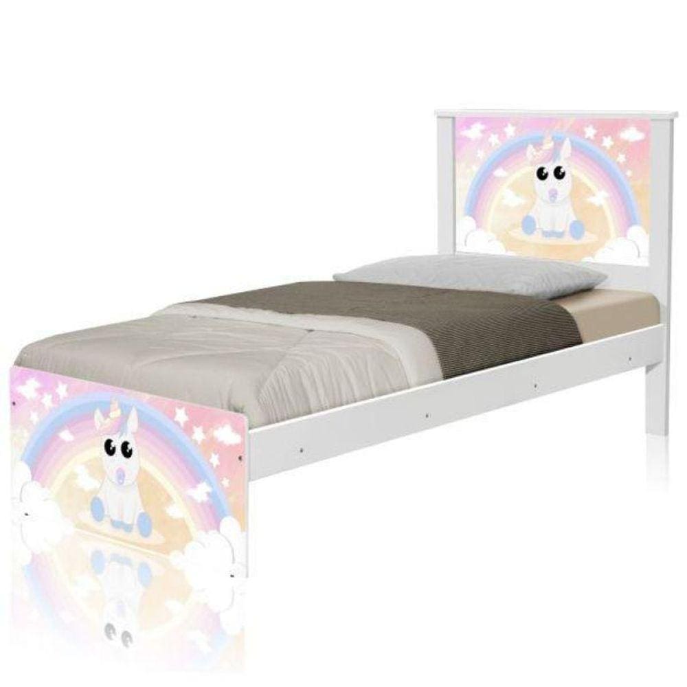 Cama Juvenil Menina Unicórnio 3 Opções