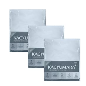 Kit 03 Capas Protetora Travesseiro Impermeável Kacyumara 0,50x0,70m
