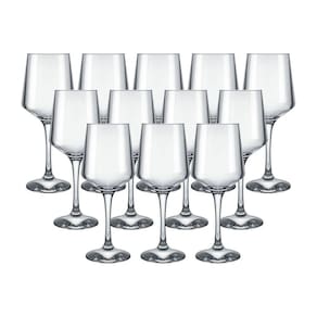 Kit 12 Unidades Taças Brunello 390ml Vinho Tinto Premium Vidro Nadir