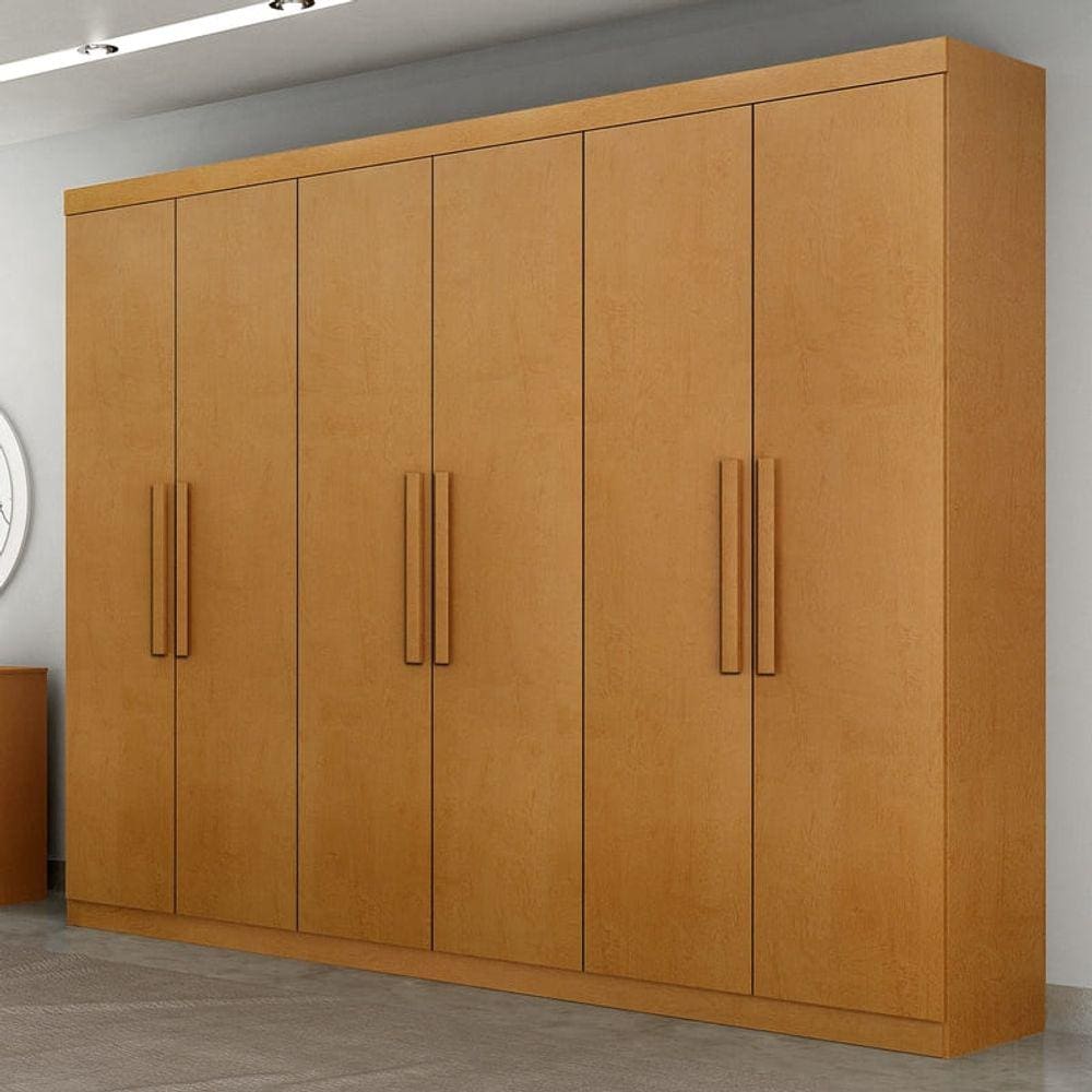 Guarda Roupa Casal 6 Portas 8 Gavetas 100% MDF - Versátil - Josandro Móveis