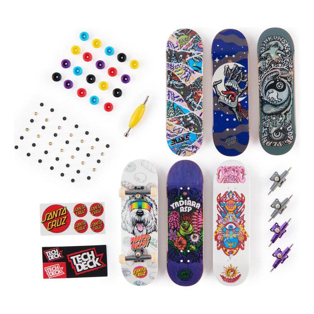 Kit Tech Deck Kit 6 Skate De Dedo | Casas Bahia