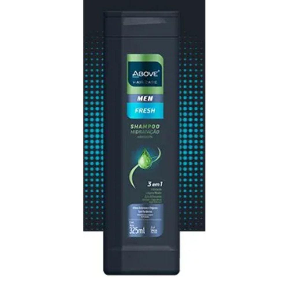 Shampoo Above Hair Care Men 325ML Fresh kit c/5