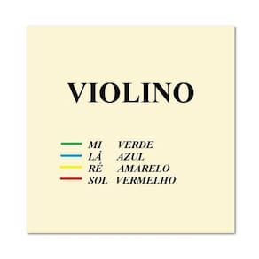 Corda Avulsa M Calixto Violino 1/4 INFANTIL Nylon Roxo