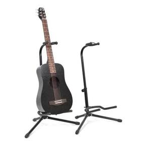 Suporte Violão Guitarra Baixo com Apoio Ajustável Preto