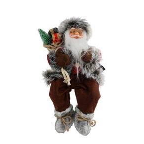 Enfeite Papai Noel Vm Sentado C/Presentes 16X12x30