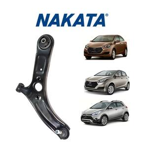 01 Bandeja Suspensão Com Pivô Nakata Hyundai HB20 2013 A 2017 Dianteira Esquerda