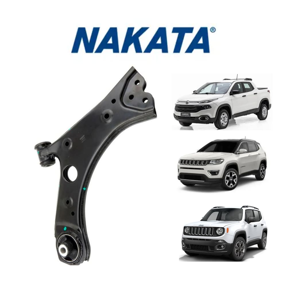 Bandeja Suspensão Sem Pivô Dianteira Esquerda Nakata Jeep Renegade 2016