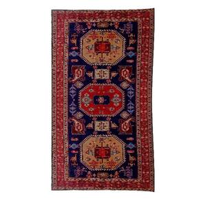 Tapete Feito a Mão Iraniano Ardebil - 3,08x1,70cm - 35366