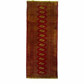 Tapete Feito a Mão Iraniano Torkman - 3,85x1,01cm - 35381