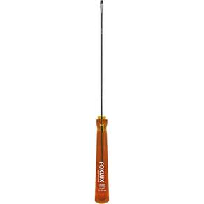 Chave De Fenda Cr V Pt Ima 1 8X5 Pol Foxlux