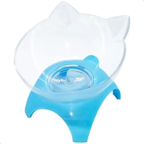 Comedouro Bebedouro Elevado para Gatos Lorben Ergonômico Alto Individual