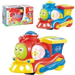 Trenzinho Bate E Volta Com Luzes E Som - Dm Toys 5101