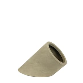Vaso Tubo 12 X 26 Cm Cor 05 - Antique Camurça
