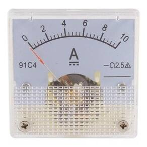 Voltímetro Analógico 85C1-V 10VDC - Medição