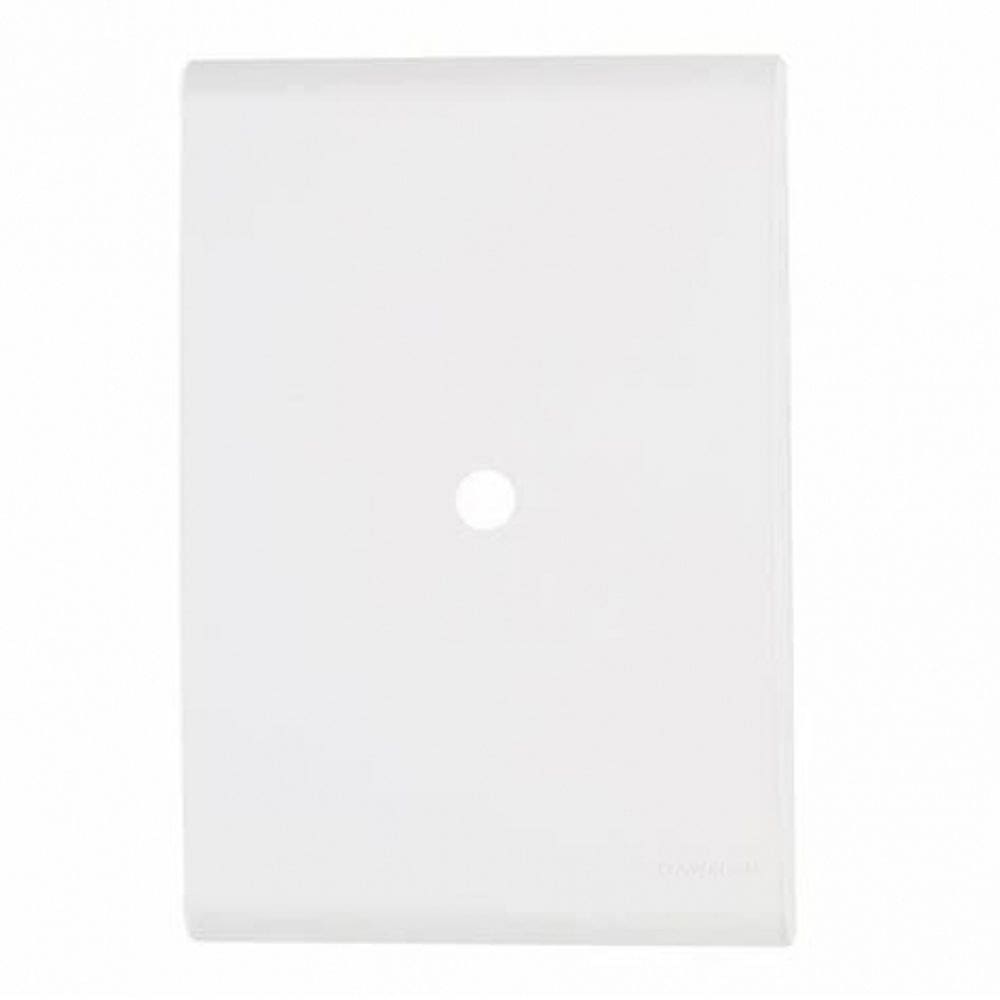 Placa+Suporte 4X2 1 Furo 9,5Mm Liz Branca Tramontina