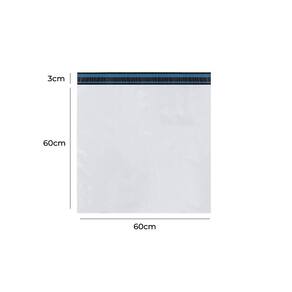 Envelope Plástico Segurança Branco 60x60 Coex 1000 Un - Auto Adesivo