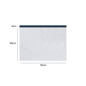 Envelope Plástico Segurança Branco 70x50 Coex 500 Un
