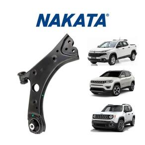 Bandeja Suspensão Sem Pivô Dianteira Esquerda Nakata Jeep Renegade 2016 A 2020