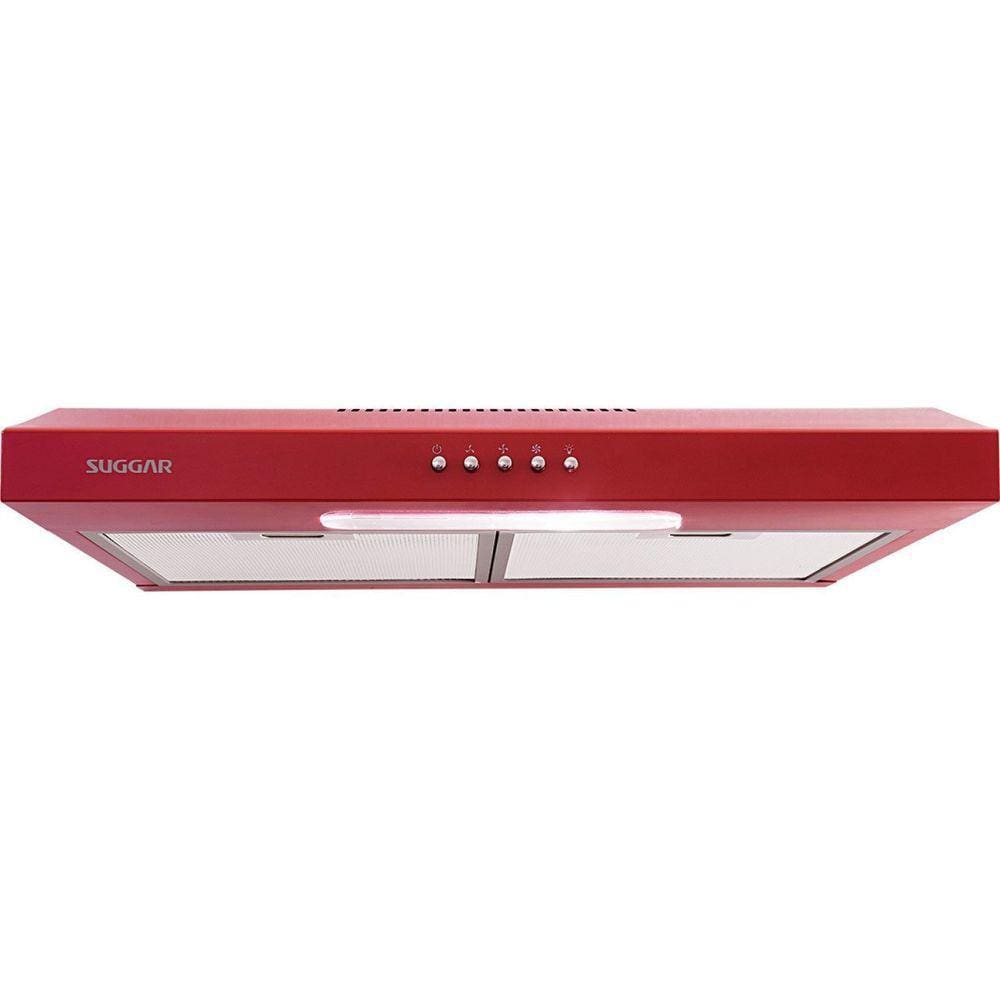 Depurador Slim 60 3 Velocidades 127V Vermelho Vermelho